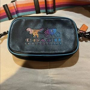 RARE COACH REXY & Carriage Glitter Pride SADIE Crossbody